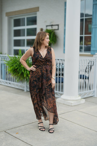 Twilight Botanical Dress - barndoorboutiquetn