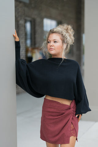 Sweet Merlot Skirt - barndoorboutiquetn