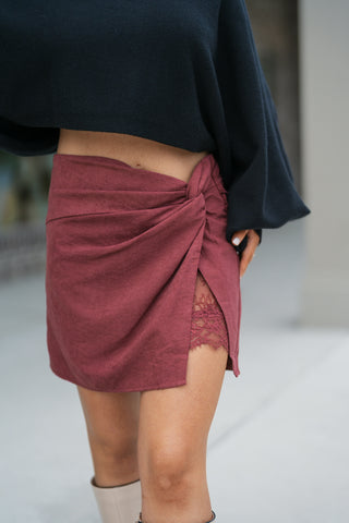 Sweet Merlot Skirt - barndoorboutiquetn