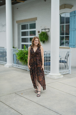Twilight Botanical Dress - barndoorboutiquetn