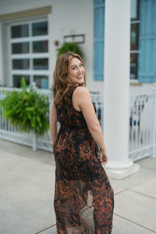 Twilight Botanical Dress - barndoorboutiquetn