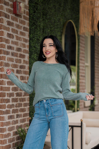 Z Supply Arlet Thermal Top - barndoorboutiquetn
