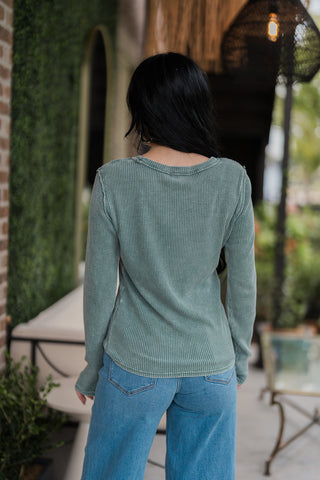 Z Supply Arlet Thermal Top - barndoorboutiquetn