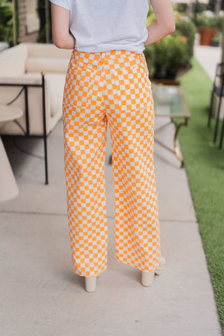 Rocky Top Checker Pants - barndoorboutiquetn