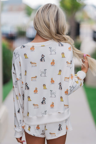 Z Supply Elle Pup Longsleeve - barndoorboutiquetn