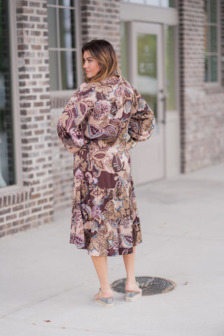 Meadow Breeze Midi Dress - barndoorboutiquetn