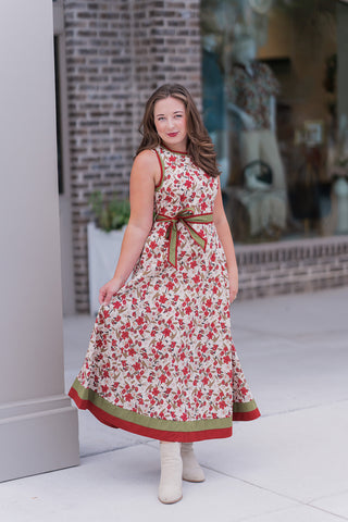 Secret Garden Midi Dress - barndoorboutiquetn