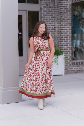 Secret Garden Midi Dress - barndoorboutiquetn