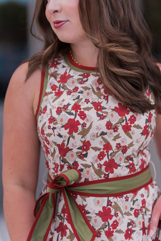 Secret Garden Midi Dress - barndoorboutiquetn