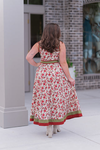 Secret Garden Midi Dress - barndoorboutiquetn
