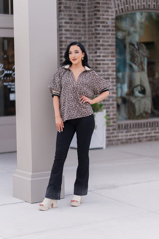 Ferocious Quarter-Zip Top - barndoorboutiquetn