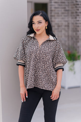Ferocious Quarter-Zip Top - barndoorboutiquetn