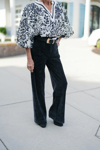 Dear John Audrey Black Pants - barndoorboutiquetn