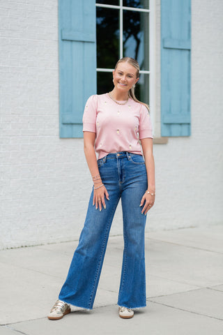 Cheers Knit Top - barndoorboutiquetn