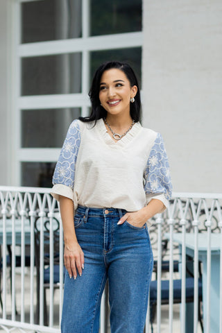 First Light Blouse - barndoorboutiquetn