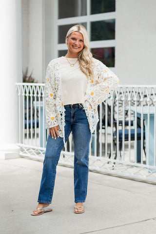 Daisy Chain Cardi - barndoorboutiquetn