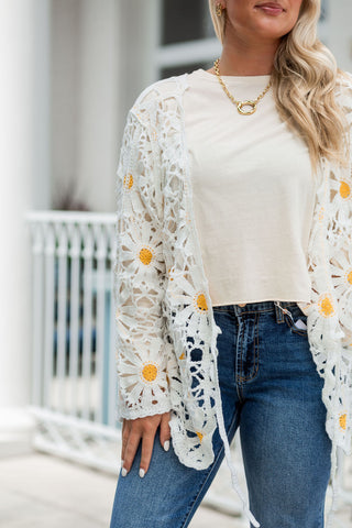 Daisy Chain Cardi - barndoorboutiquetn