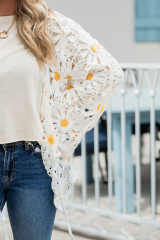 Daisy Chain Cardi - barndoorboutiquetn