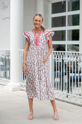 Poppy Midi Dress - barndoorboutiquetn