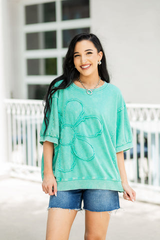 Aquamarine Pullover - barndoorboutiquetn