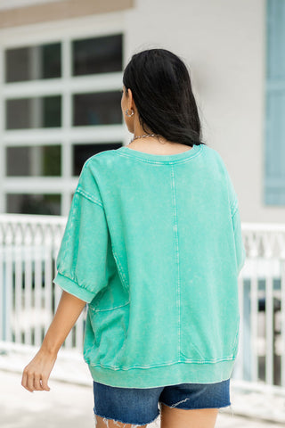 Aquamarine Pullover - barndoorboutiquetn