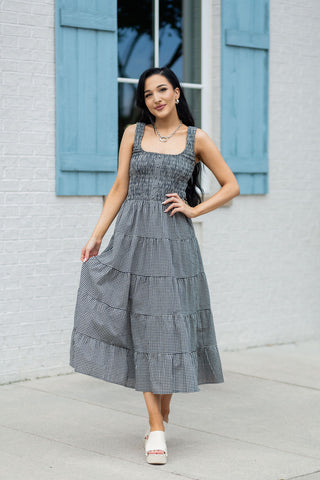 Going Steady Midi Dress - barndoorboutiquetn