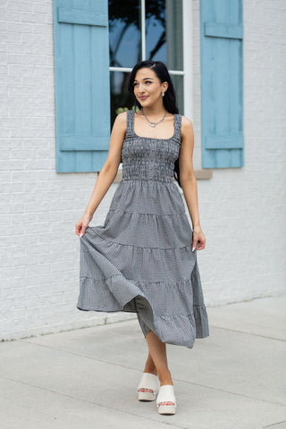 Going Steady Midi Dress - barndoorboutiquetn