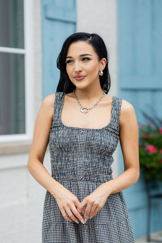 Going Steady Midi Dress - barndoorboutiquetn