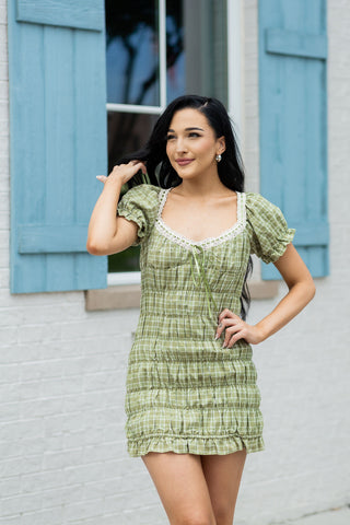 Vera Plaid Mini Dress - barndoorboutiquetn