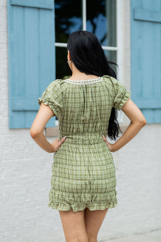 Vera Plaid Mini Dress - barndoorboutiquetn