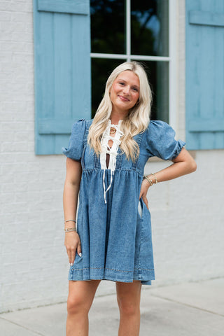 Rolling Hills Mini Dress - barndoorboutiquetn