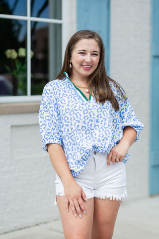 Rainforest Blouse - barndoorboutiquetn
