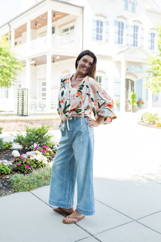 Wildflower Whirl Top - barndoorboutiquetn