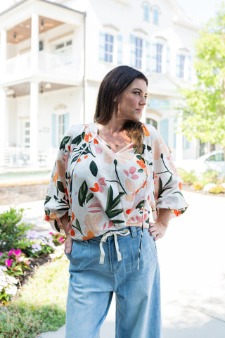 Wildflower Whirl Top - barndoorboutiquetn