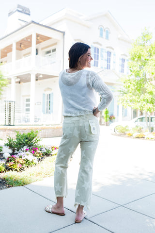 Risen Star Gaze Hi-Rise Straight Jeans - barndoorboutiquetn