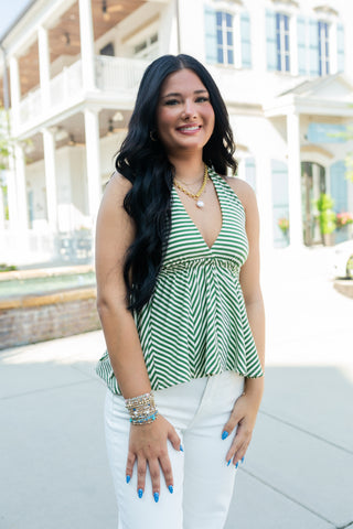 Walk on the Pier Top - barndoorboutiquetn