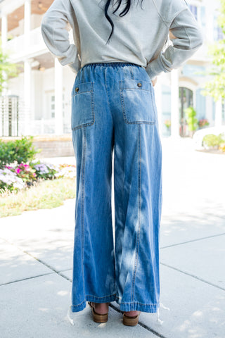 Salt Air Barrel Pants - barndoorboutiquetn
