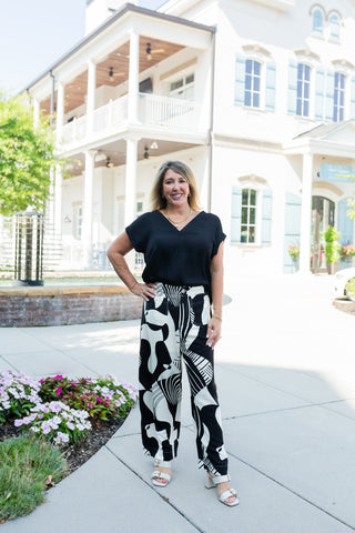 Abstract Elegance Pants - barndoorboutiquetn