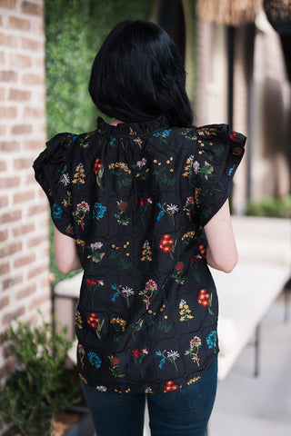 Midnight Garden Top