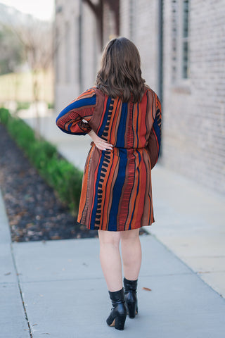 Spice Cake Mini Dress - barndoorboutiquetn