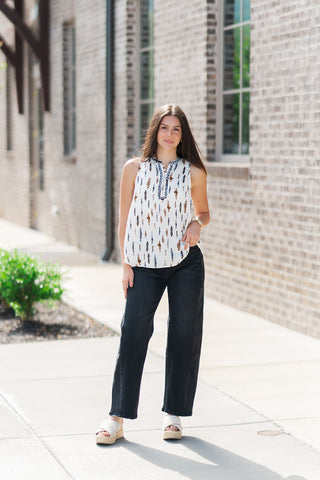 Dear John Raja Top - barndoorboutiquetn
