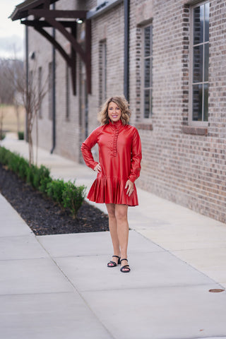 Heartbreaker Mini Dress - barndoorboutiquetn