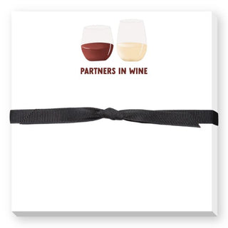 Partners in Wine Doodle Notepad - barndoorboutiquetn