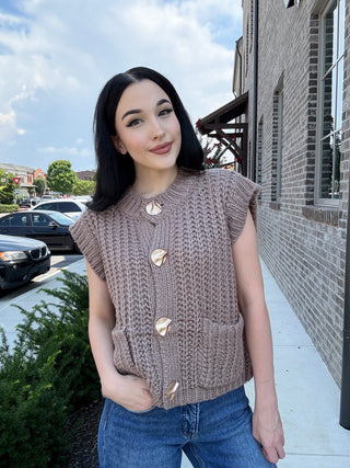 Cozy Grove Knit Vest - barndoorboutiquetn