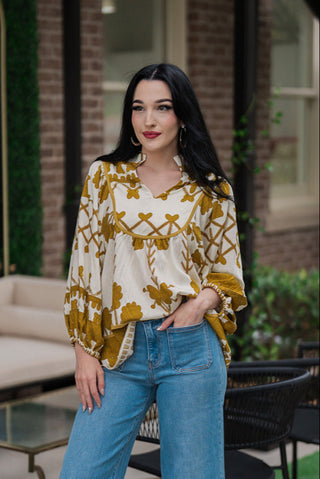 Boho Trail Blouse - barndoorboutiquetn
