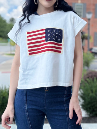 Stars & Stripes Top - barndoorboutiquetn
