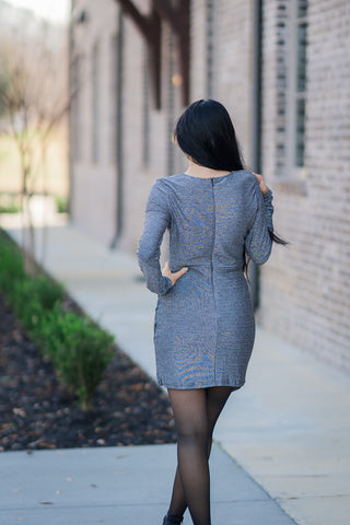 Luxe Light Mini Dress - barndoorboutiquetn