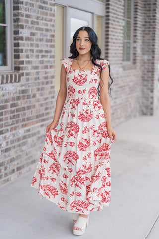 Summer Solstice Midi Dress - barndoorboutiquetn