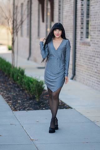 Luxe Light Mini Dress - barndoorboutiquetn