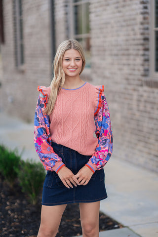 Sweet Cider Knit Blouse